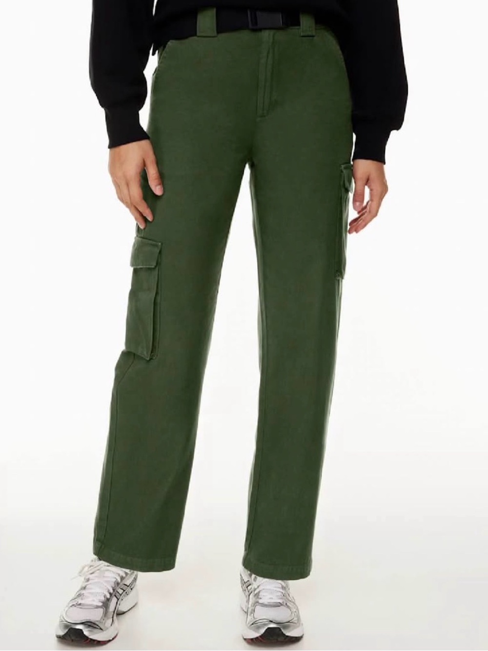 Aritzia TNA Green Cargo Pants Size M